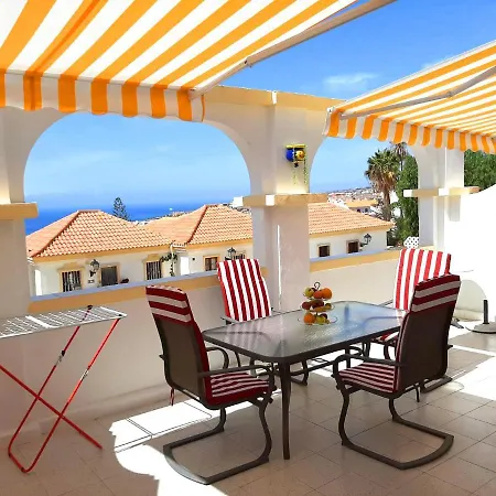 Stylish Design With Ocean, Pool View, King Size Bed, Wifi, Smart Tv, Free Parking 2 Pools Access Apartment Costa Adeje  Exterior photo